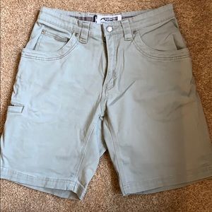 Mountain Khakis Green Khaki Shorts